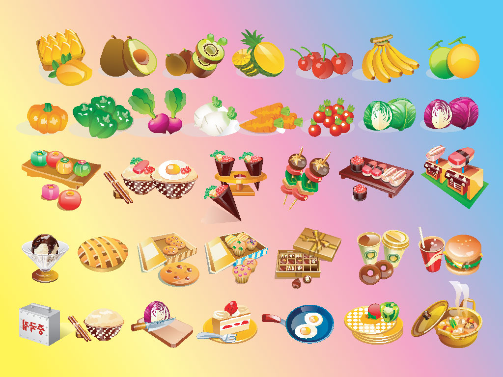 Free Food Food From Plants Collection Clipart