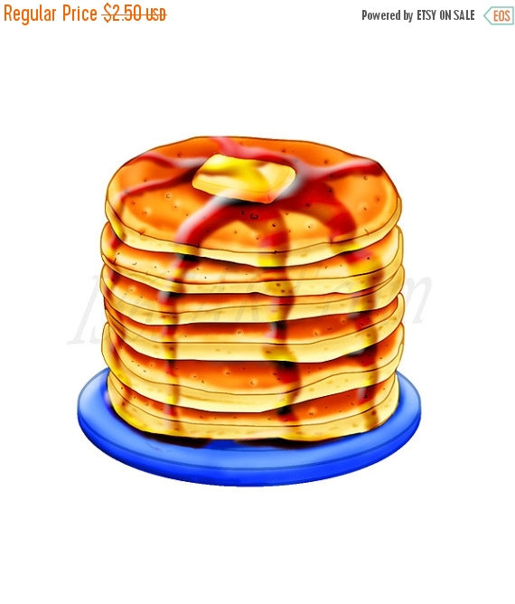 Off Sale Pancake Pancake Breakfast Transparent Image Clipart