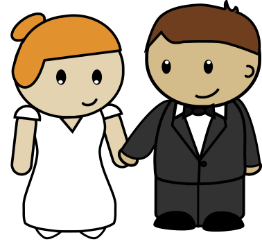 Bride And Groom To Use Clipart Clipart