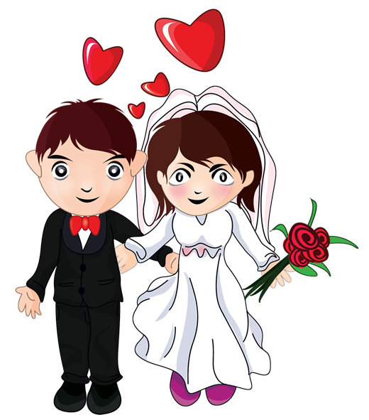 Bride And Groom To Use Png Image Clipart