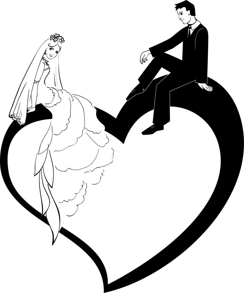 Bride And Groom Image Transparent Image Clipart