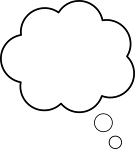 Person Thinking With Thought Bubble Hd Photos Clipart