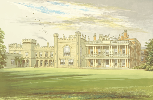 Knowsley Hall Clipart