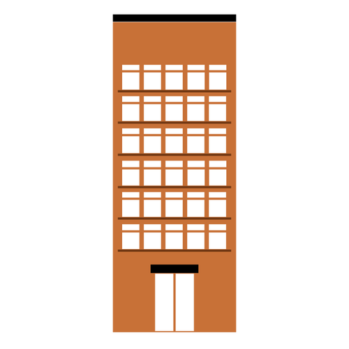 Apartment Building Clipart