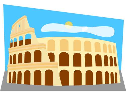 Colosseum In Rome Clipart