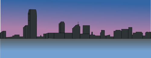 New Jersey Skyline Clipart