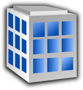Building With Windows At Clker Vector Clipart