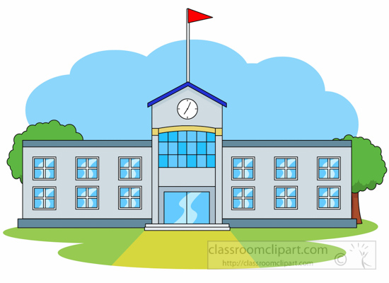Architecture Front Of School Building Hd Photos Clipart