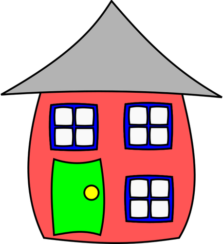Funny House Clipart