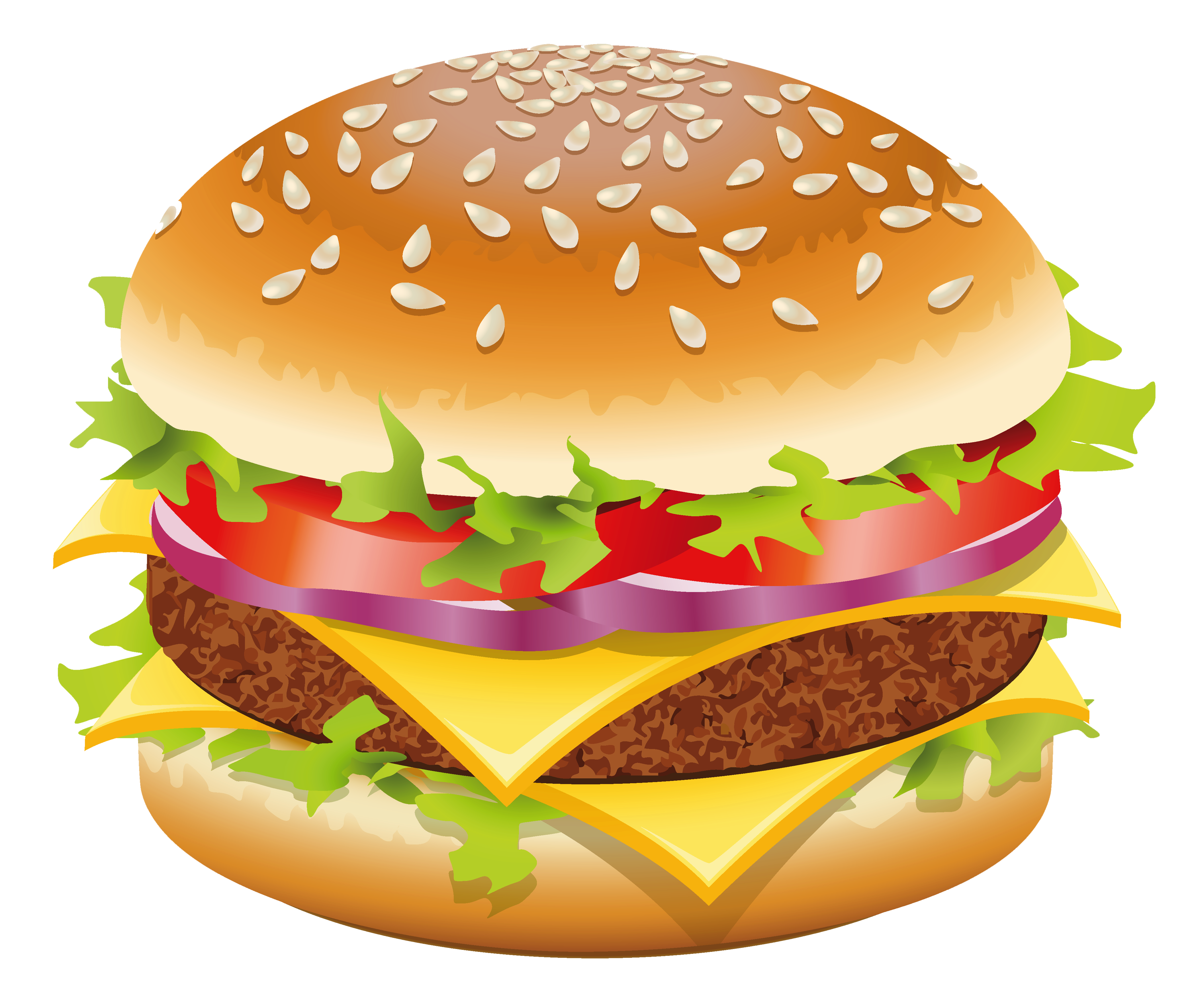 Picture Hamburger Food Cheeseburger Dog Fast Hot Clipart