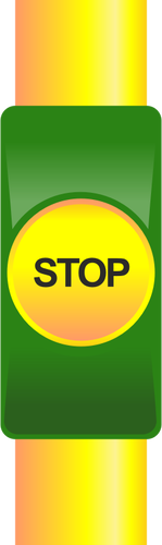 Public Transport Stop Button Clipart