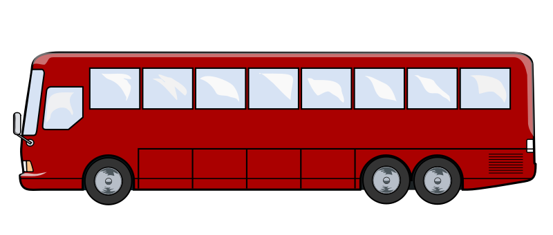 Bus To Use Transparent Image Clipart
