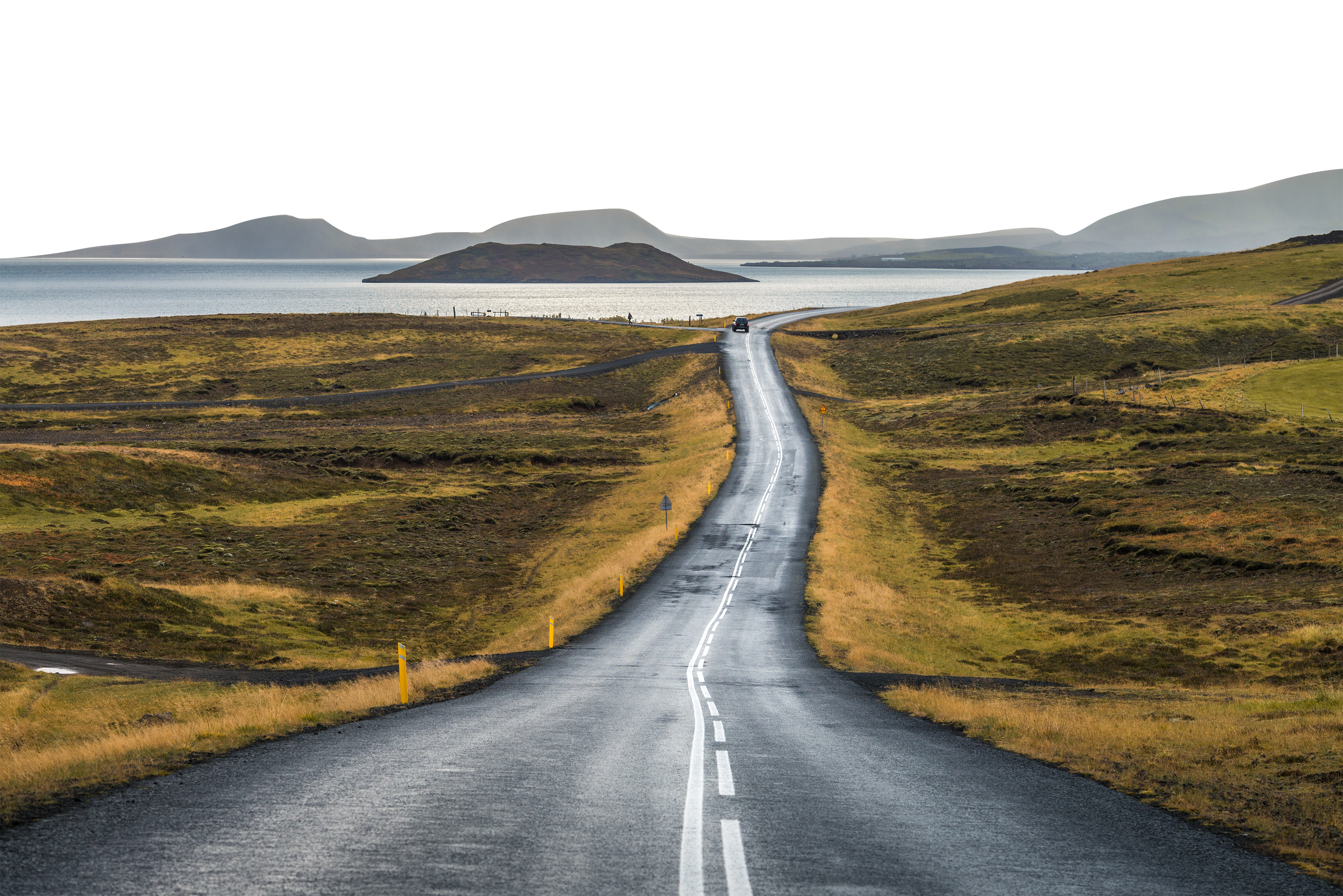 Illustration Iceland Qinhuangdao Landscape Road PNG File HD Clipart
