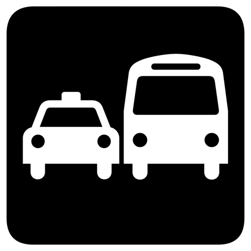Of Airport Transfer Sign Clipart