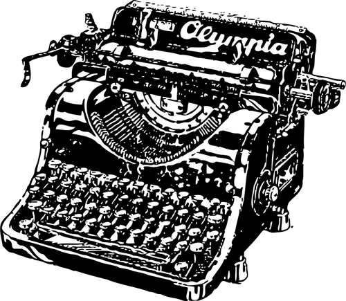 Typewriter Clipart