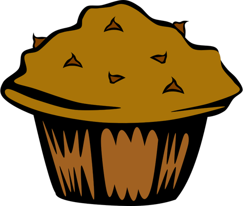 Of Chocolate Muffin Clipart