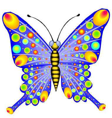 Colorful Butterflies Png Image Clipart