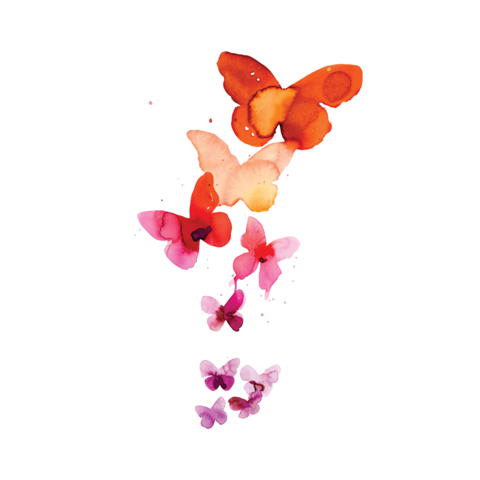 Watercolor Butterfly Art Painting Free Download PNG HQ Clipart