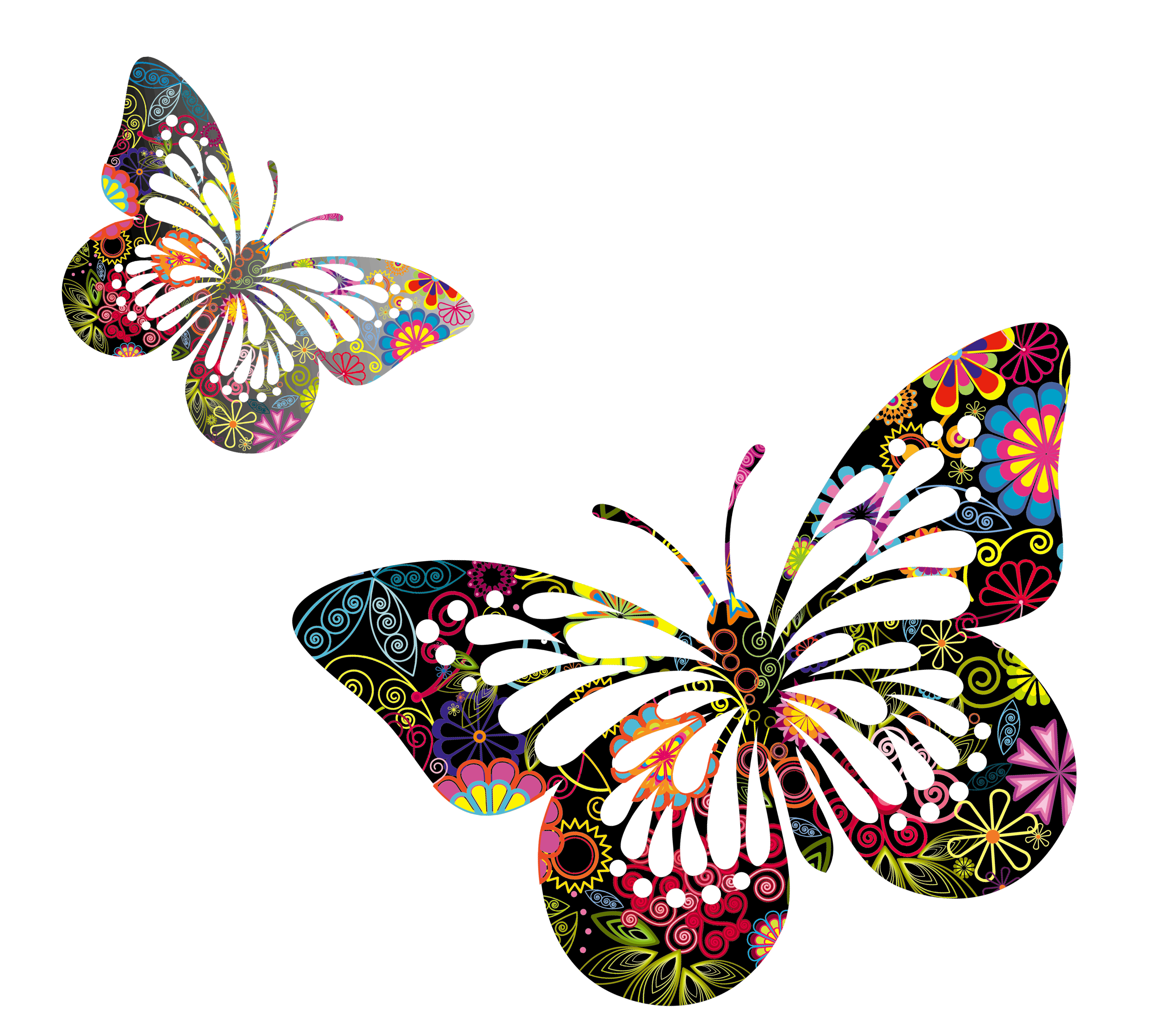 Butterfly Picture Wallpaper Butterflies Vector Painting Drawing Clipart