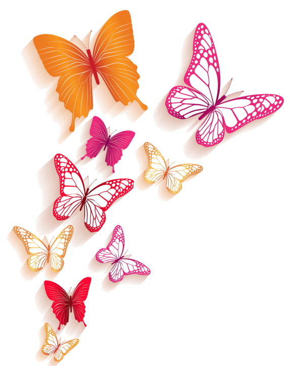 Butterfly Floating Illustration Royalty-Free Free Download PNG HD Clipart