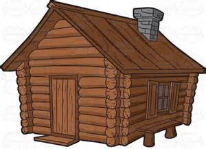 Log Cabin Fireplace A Fireplace In A Clipart