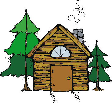 Cabin Camping Clipart Clipart