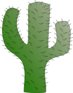 Cactus At Clker Vector Png Image Clipart