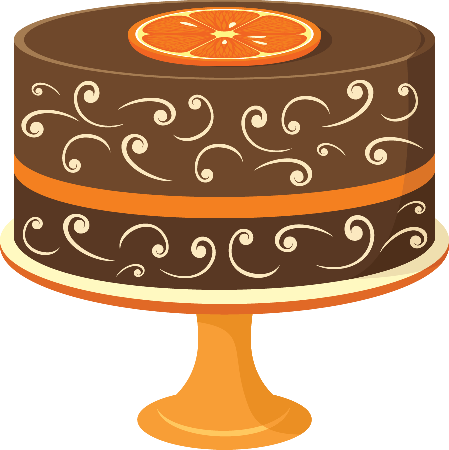 Clip Art Birthday Cake 2 Image 2 Clipart