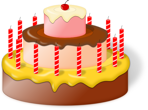 Happy Birthday Cake Clipart Clipart
