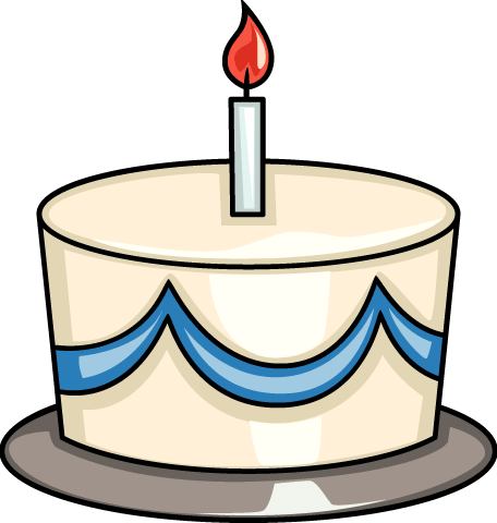 Blue Birthday Cake Images Download Png Clipart