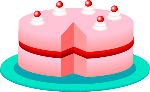 Pink Cake Clipart