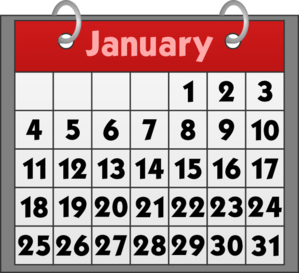 January Calendar Dromfil Top Hd Photo Clipart