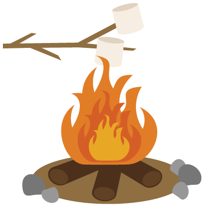 Marshmallow Campfire Hostted Wikiclipart Image Png Clipart