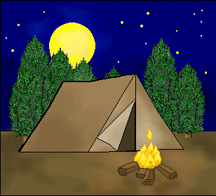 Camping Campsite Dromfhh Top Free Download Png Clipart