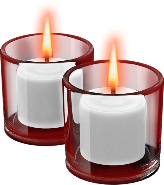 Free Images Of Scarlet Color Candles Red Clipart