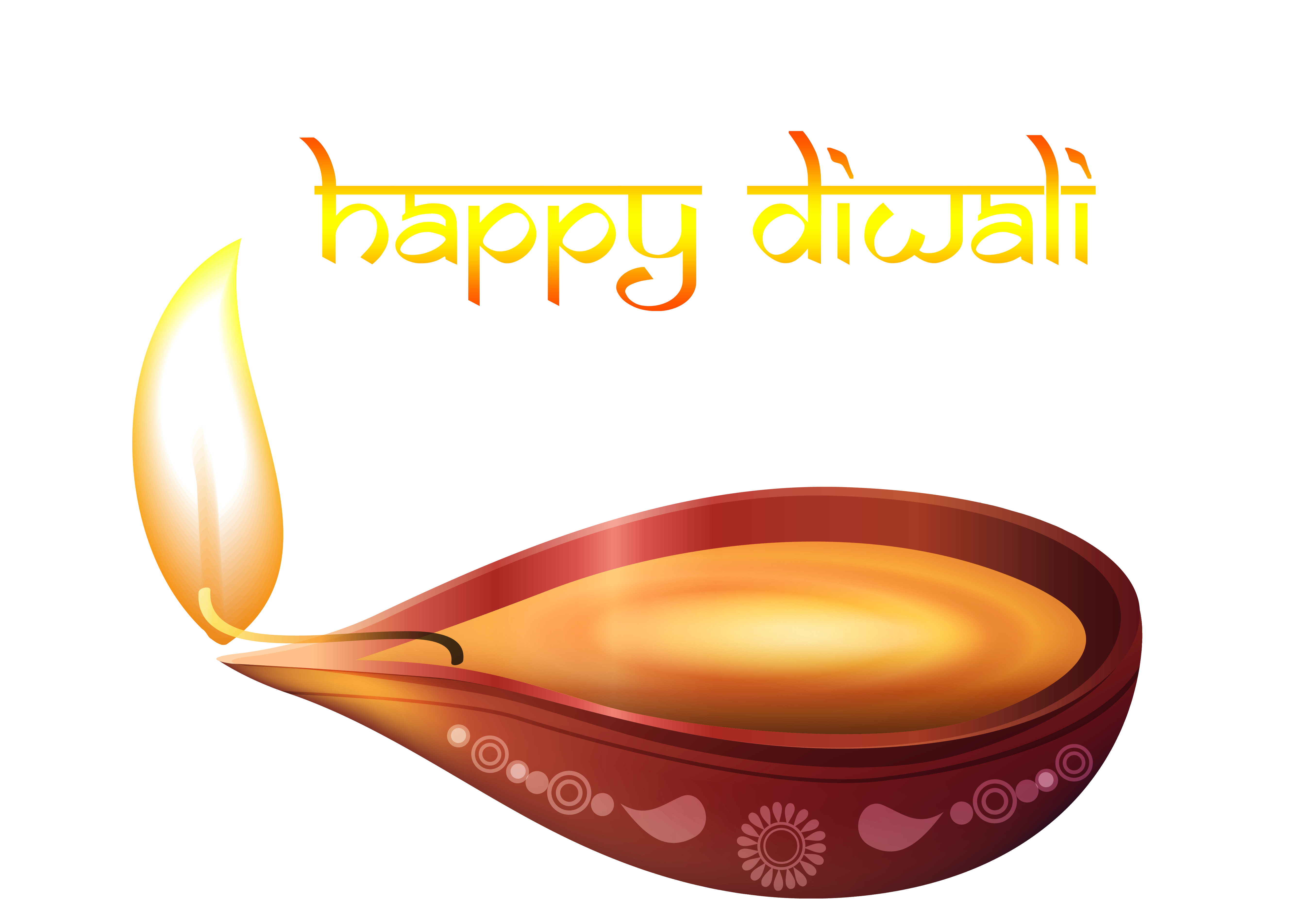 Beautiful Candle Diwali Happy Diya HD Image Free PNG Clipart