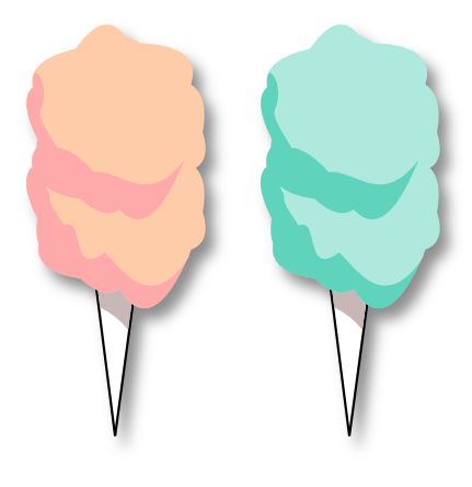 Image Of Cotton Candy Png Image Clipart