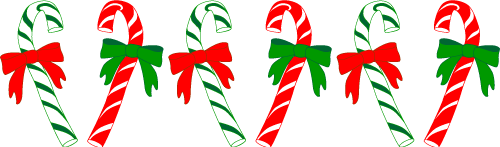 Christmas Candy Canes Borders Free Download Png Clipart