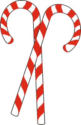Candy Cane Christmas Images Graphics Clipart Clipart