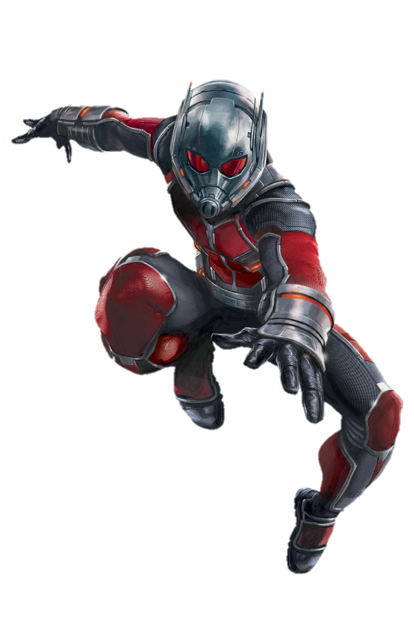 Ant-Man America Panther Spider-Man Black Iron Captain Clipart