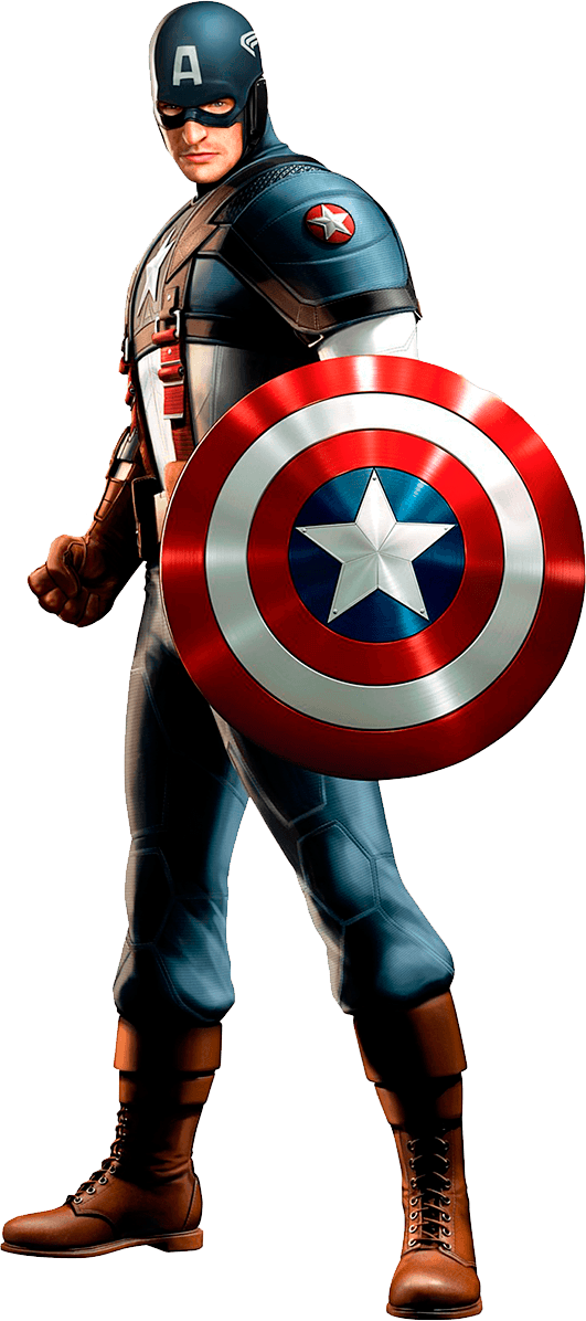 Man America Hulk Thor Iron Assemble Captain Clipart