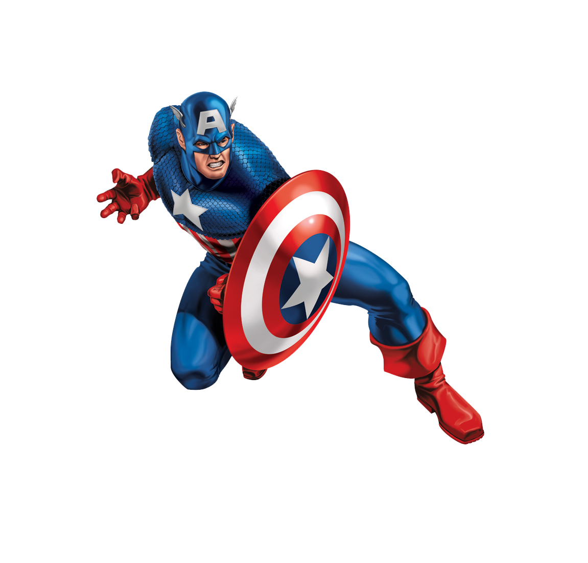 America Superhero Marvel Comics Sticker Iron Captain Clipart