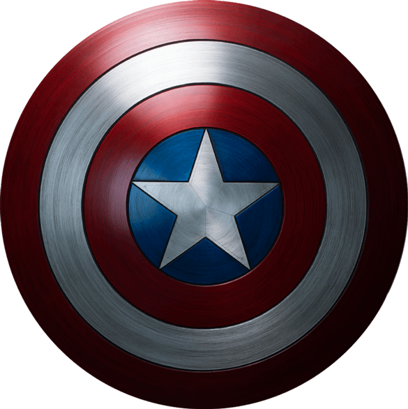 Man America Shield Comics Universe Cinematic Iron Clipart