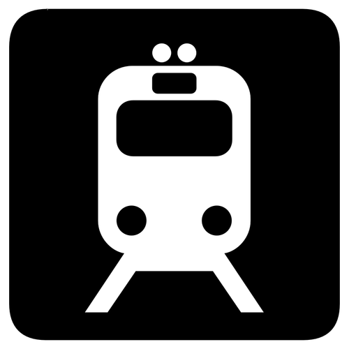 Tramway Station Sign Clipart