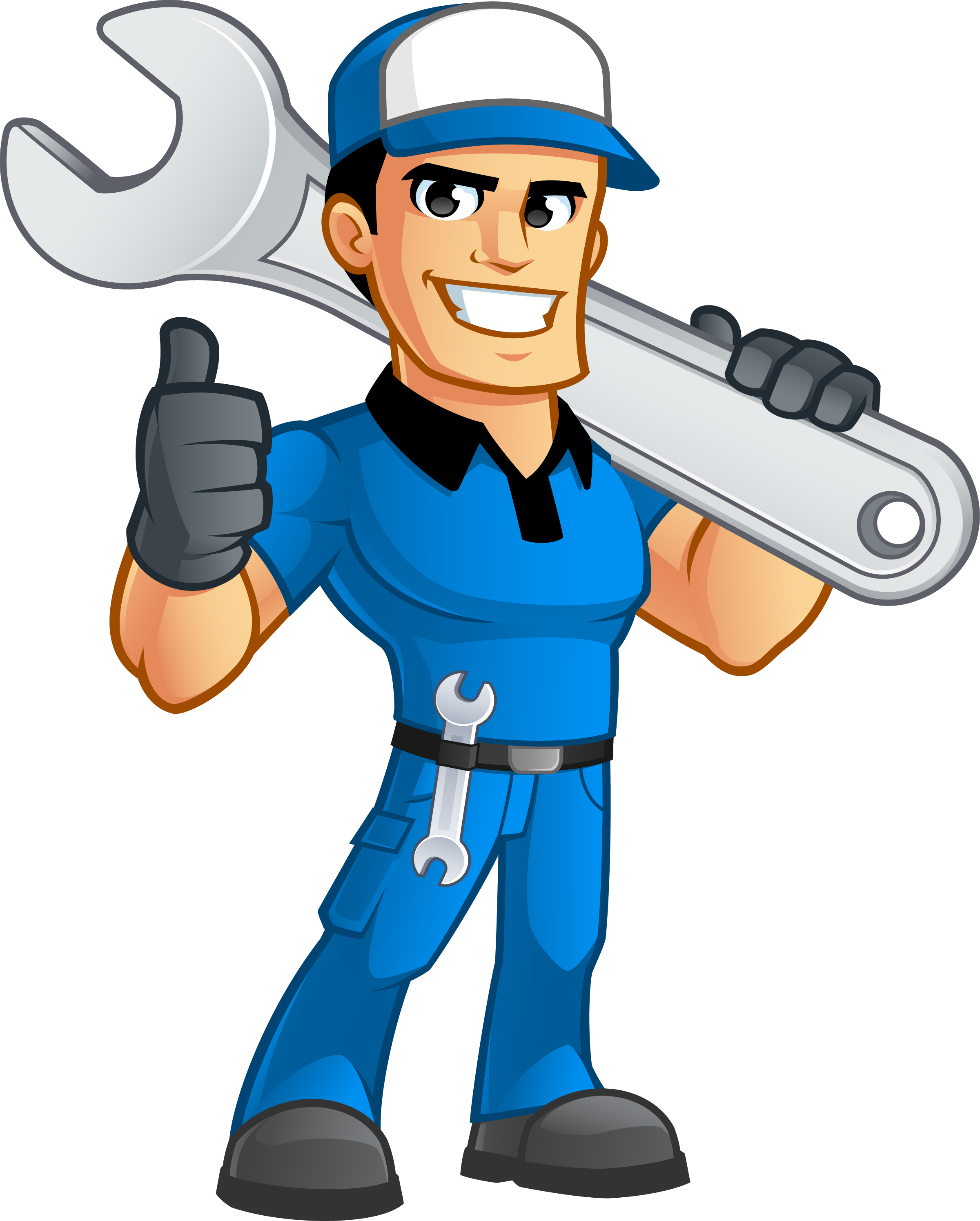 Car Worker Mechanic Auto Free Transparent Image HQ Clipart