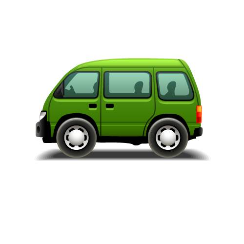 Car Vector Cartoon Minivan Free Download Image Clipart