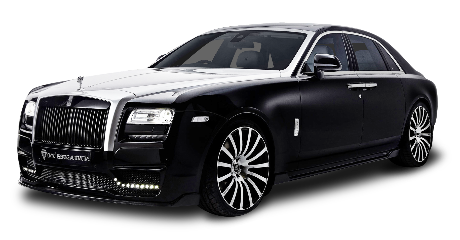 Ghost Phantom Car Black Dawn Rolls Rolls-Royce Clipart