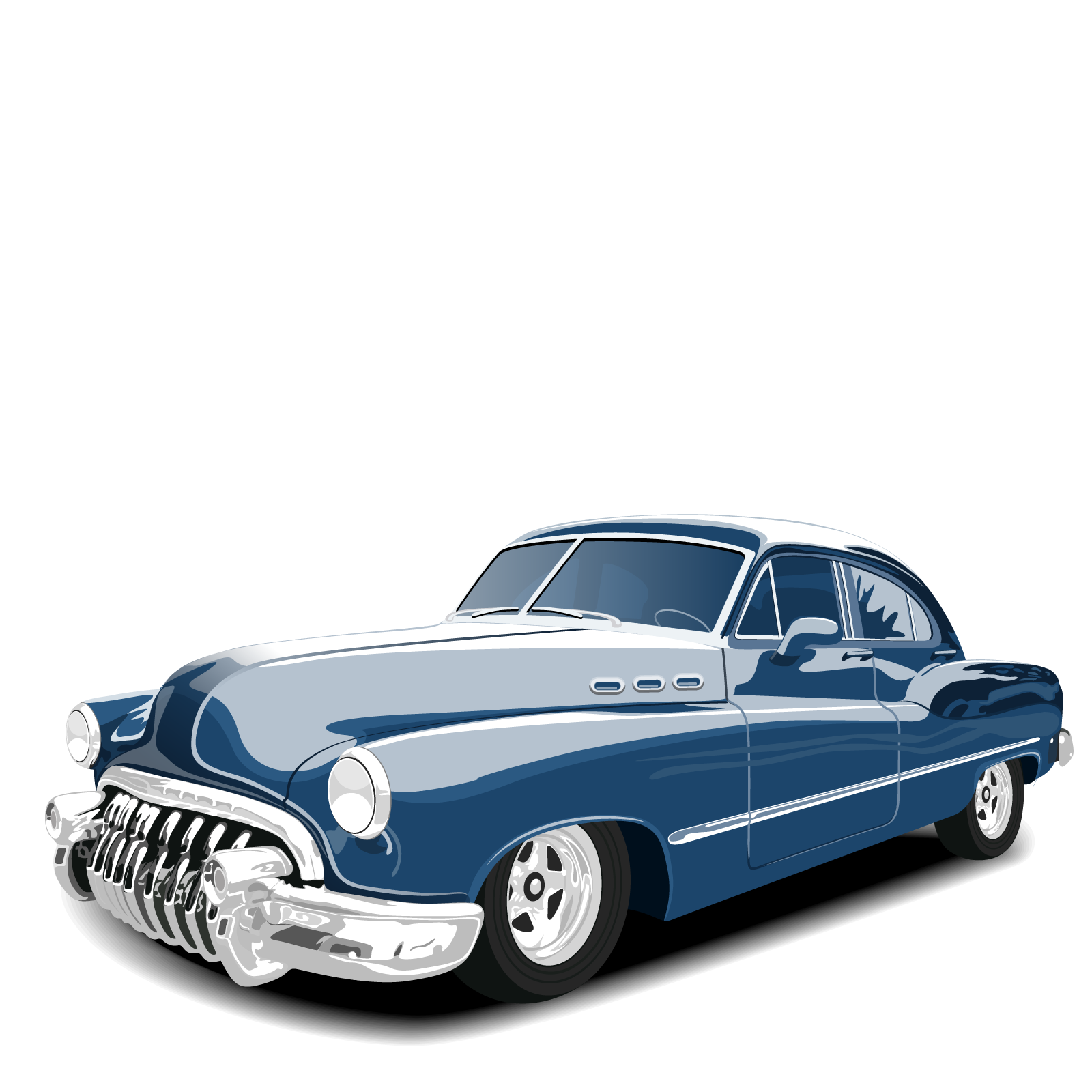Vector Vintage Classic Car Free HD Image Clipart