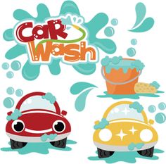 Car Wash On Car Wash Girls Auto Clipart