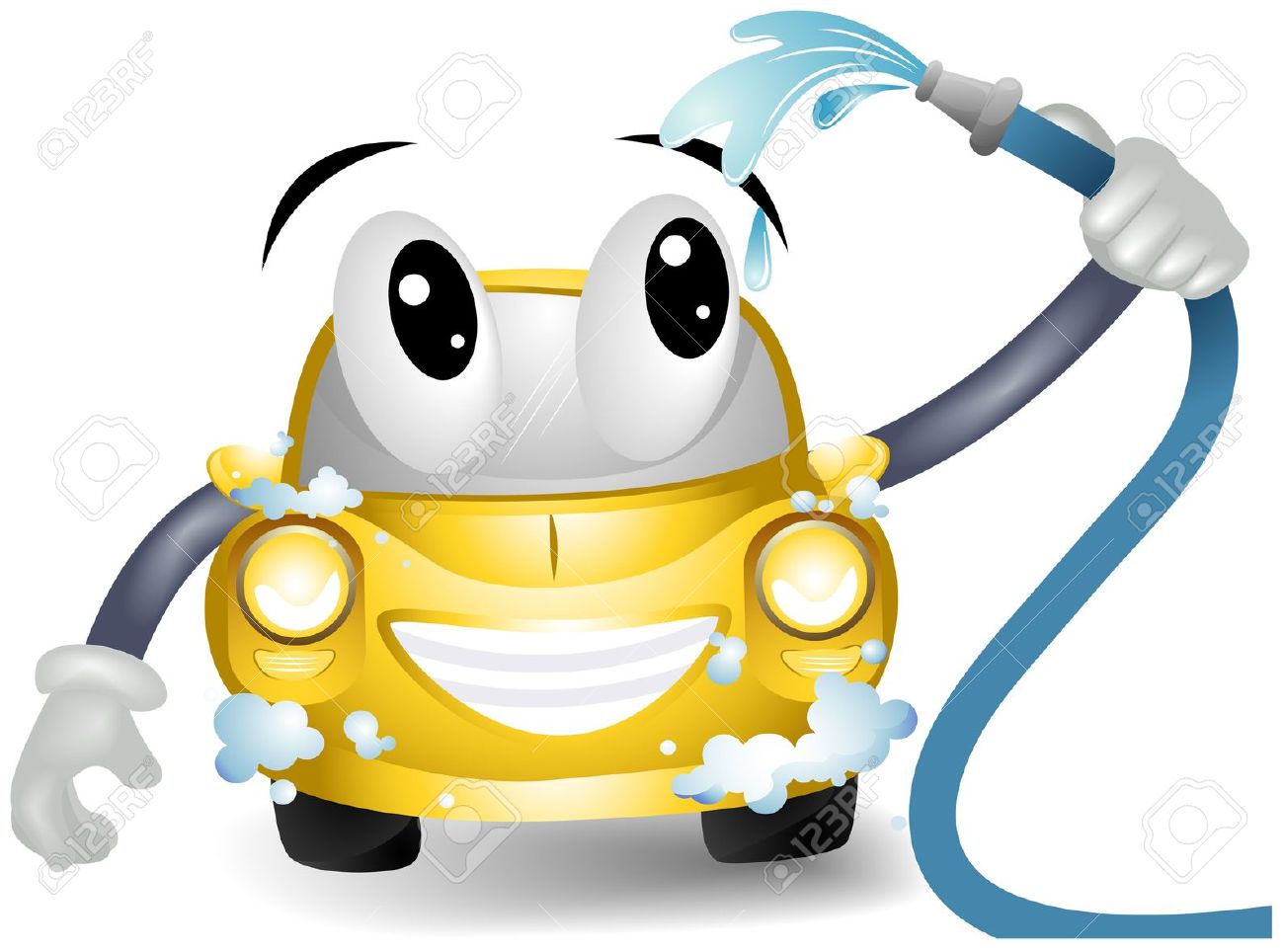 Car Wash Stock Vector Illustration And Car Clipart